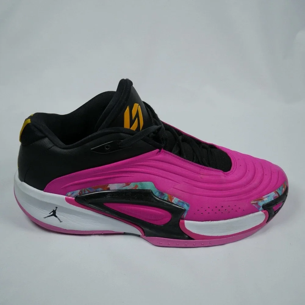 Jordan‎ Luka 2 The Pitch Hyper Pink Black Citrus Basketball Shoes DX883 Mens 12